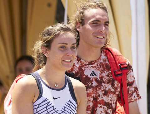 Paula Bados boyfriend Stefanos Tsitsipas